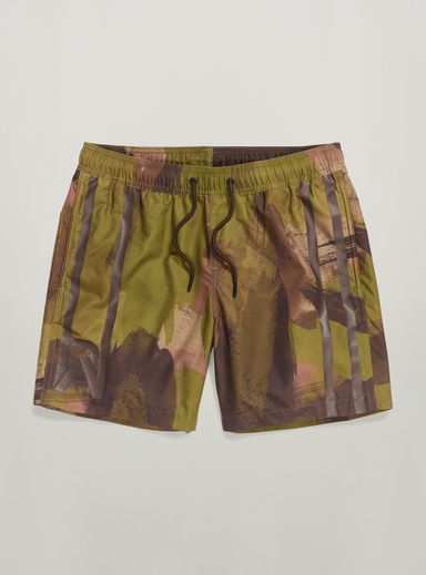 Dirik Camo Allover Swim Shorts